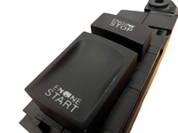 04-07 Audi A8 S8 D3 R8 Engine Start Stop Push Button Black OEM (Minor Wear)