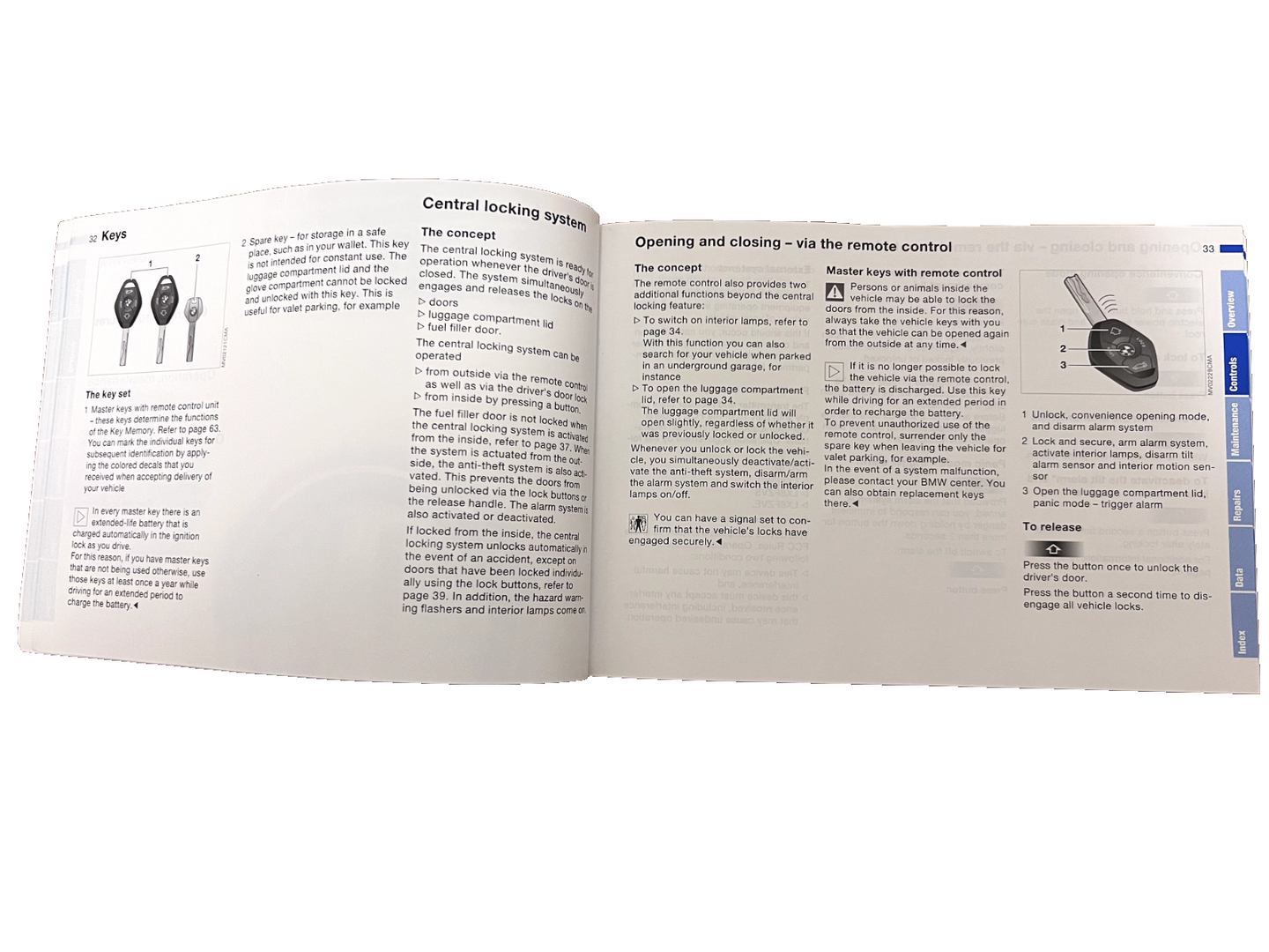 2002/2003 BMW Owners Manual E46 320i/325i/325xi/330i/330xi CLEAN!