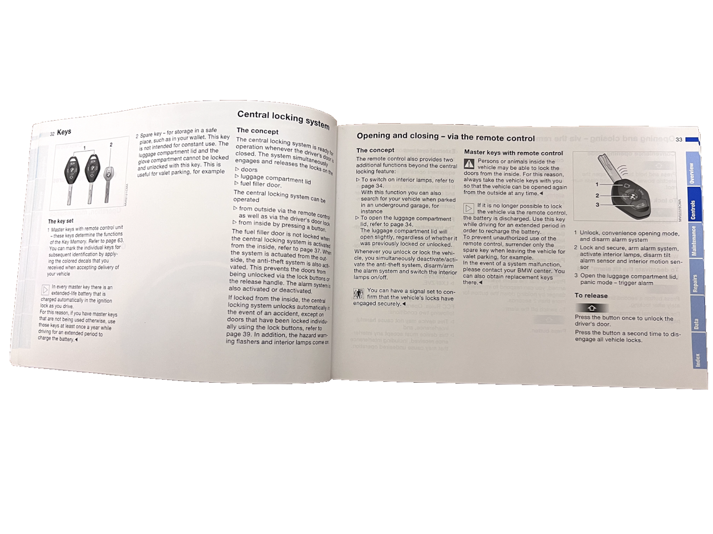 2002/2003 BMW Owners Manual E46 320i/325i/325xi/330i/330xi CLEAN!