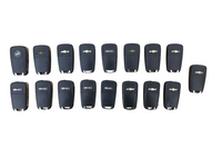 Lot of 17 GM Flip Key Fob Remotes OEM UNTESTED - For Parts / Repair