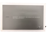 ✅ 2005 Infiniti G35 Coupe & Sedan Owner's Manual Kit with Case EXCELLENT!!!