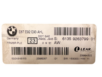 BMW E87 E90 E91 E92 E93 E89 E84 LIGHT CONTROL MODULE PL2 FRM II LED AHL FOOTWELL