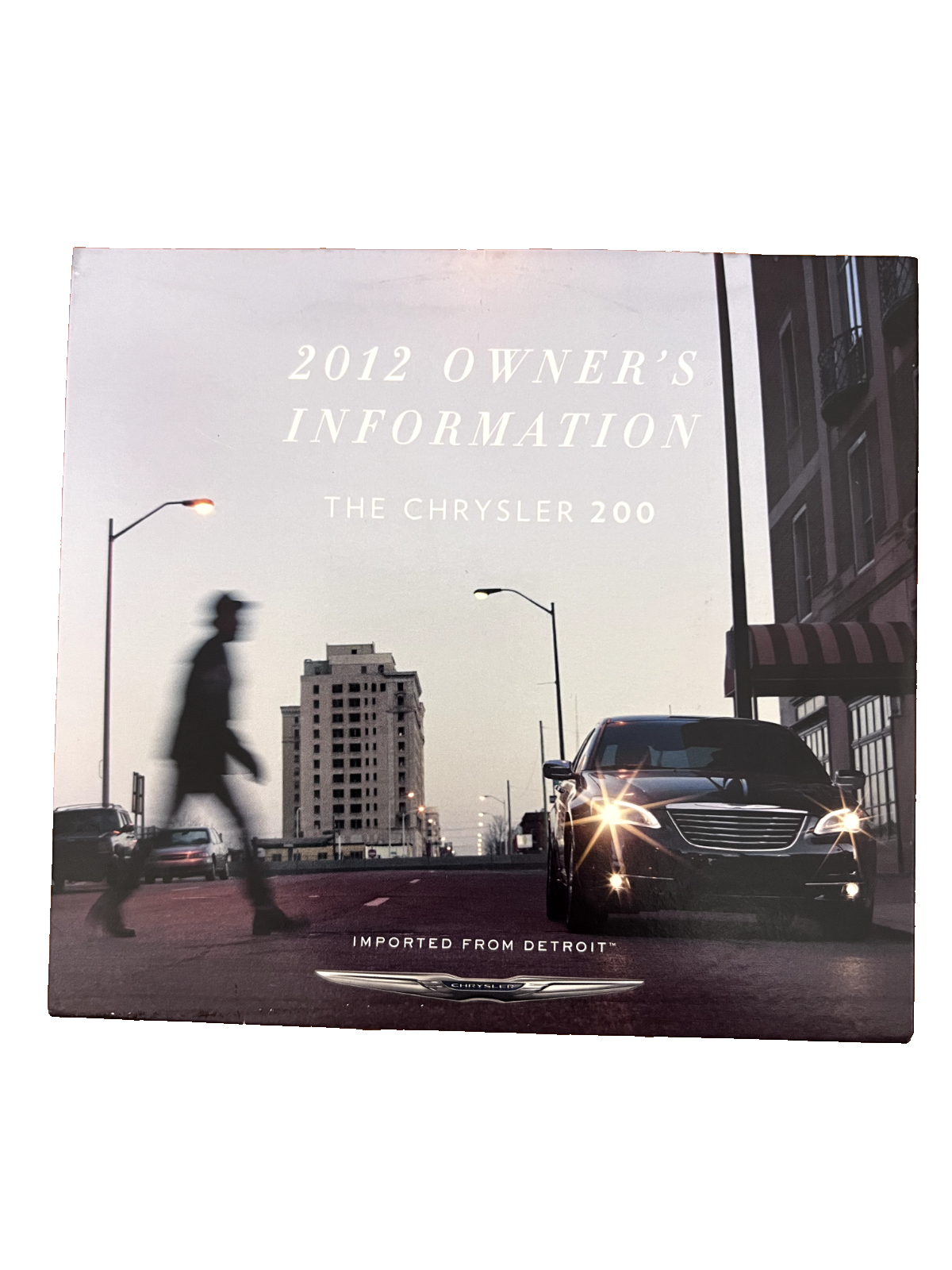 ✅ 2012 Chrysler 200 Owner's Manual User Guide Kit OEM EXCELLENT!!!