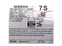 14-19 Infiniti Q50 Q60 Upper Navigation GPS Display Screen OEM 28387-4HK0C