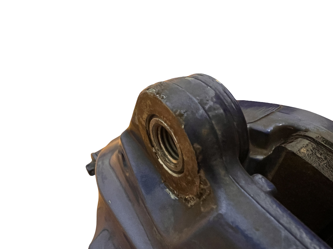 2015-2020 BMW M3 F30 F80 Rear Left Side Brake Caliper 2 Piston Blue OEM *NOTE*