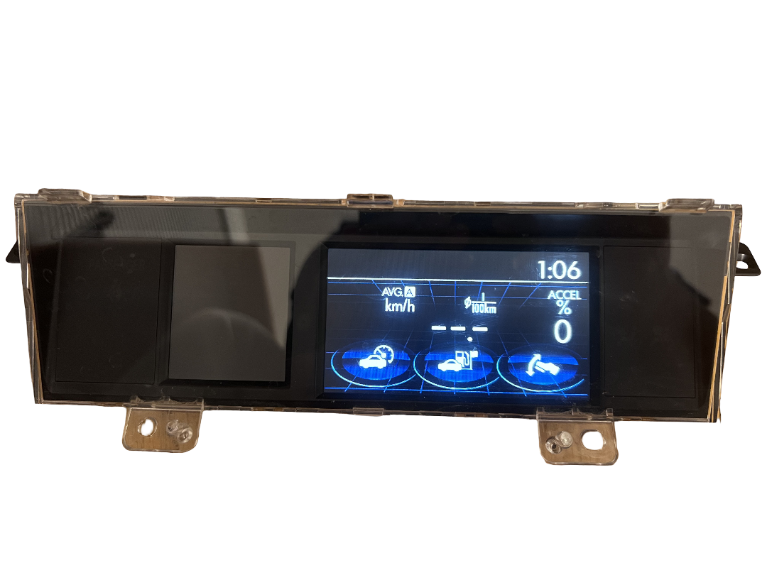 13-17 SUBARU XV CROSSTREK MFD CLOCK CLIMATE INFO DISPLAY SCREEN 85261FJ070 OEM