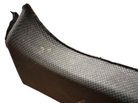 12-18 BMW F30 F31 SET OF 2 LEFT RIGHT UPPER B PILLAR TRIM COVER PANEL BLACK OEM