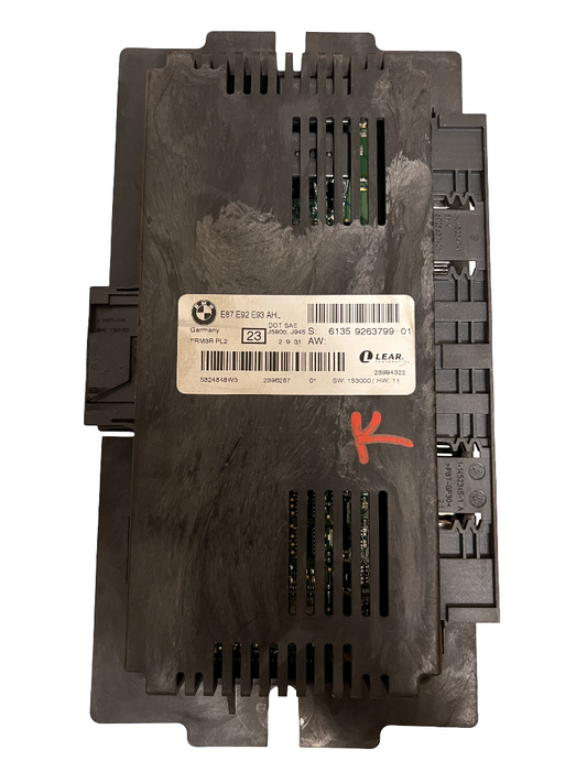 BMW E87 E90 E91 E92 E93 E89 E84 LIGHT CONTROL MODULE PL2 FRM II LED AHL FOOTWELL