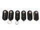 Lot of 6 Fiat 500 Flip Key Fob Remotes OEM UNTESTED - For Parts / Repair