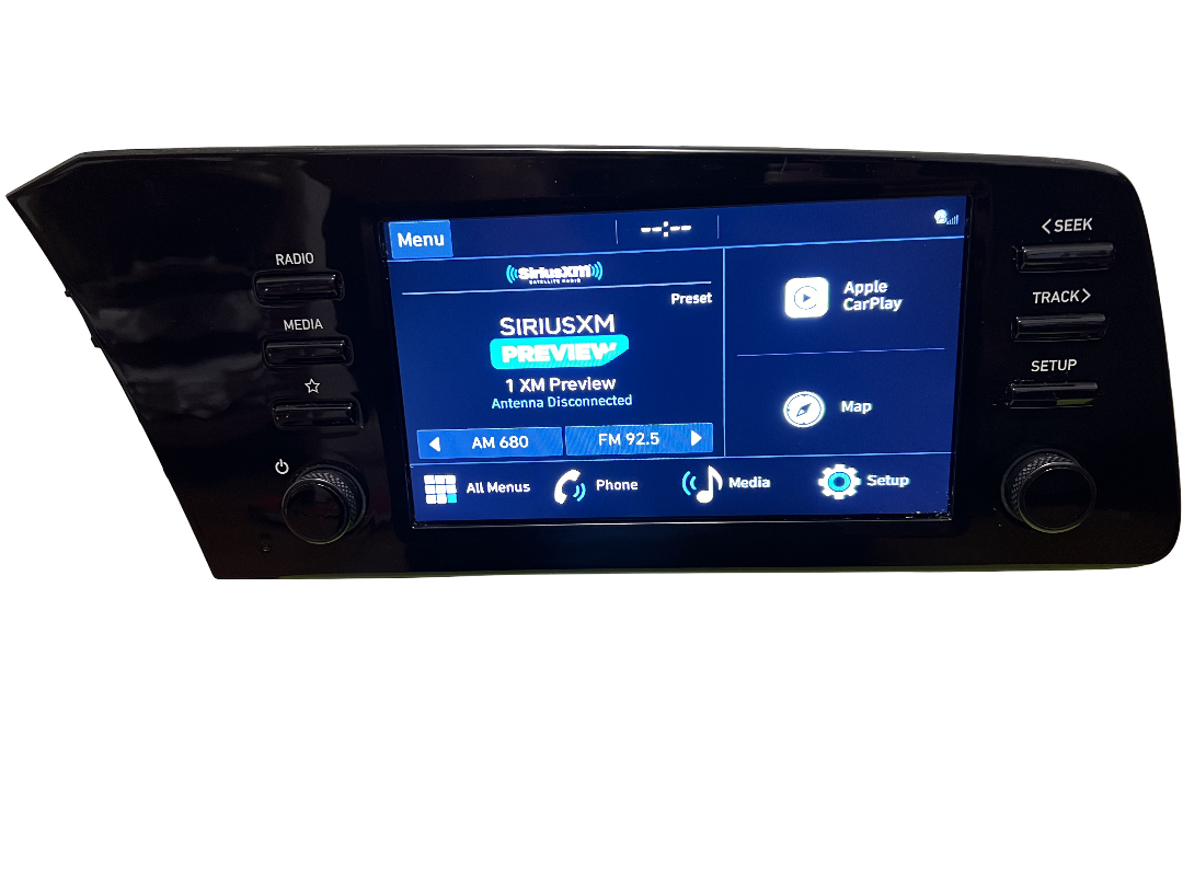 2022 Hyundai Elantra N-Line Radio Receiver & Display 96160-AA220M5R OEM