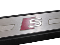 17-24 AUDI B9 A4 S4 A5 S5 SPORTBACK ILLUMINATED DOOR SILL TRIM FRONT OEM 021025