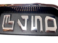 17-22 Ford F450 Super Duty Lariat Passenger Side Fender Vent Emblem Badge OEM