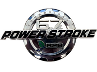 FORD F-250 F-350 POWER STROKE TURBO DIESEL 6.7L B20 SIDE DOOR LOGO EMBLEM 11-16