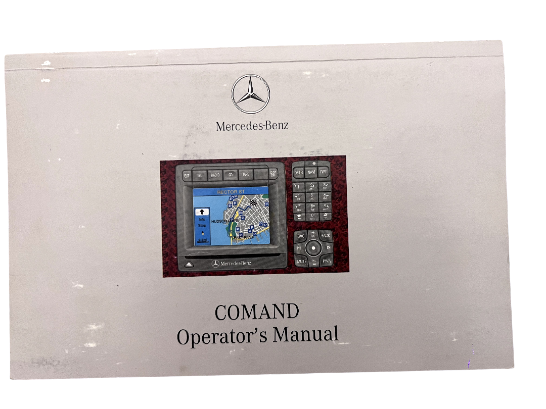 2002 Mercedes S Class S430 S500 S55 AMG S600 Owners Manual Set Case
