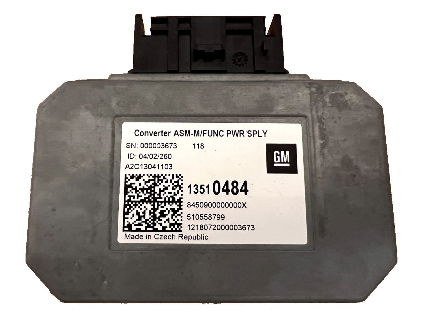 GM GENUINE OEM MULTIFUNCTION POWER SUPPLY CONVERTER CONTROL MODULE OEM TESTED!!