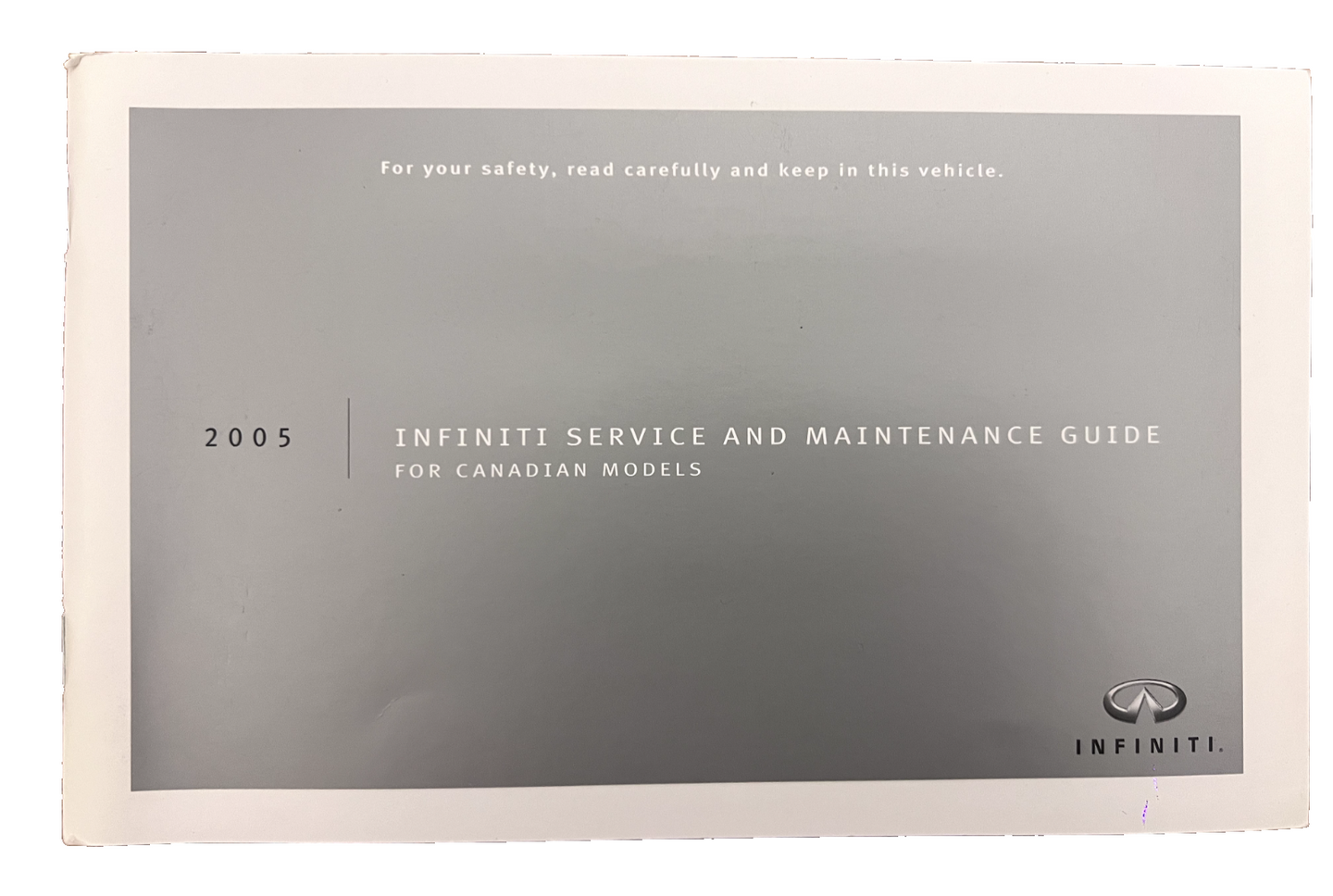 ✅ 2005 Infiniti G35 Coupe & Sedan Owner's Manual Kit with Case EXCELLENT!!!